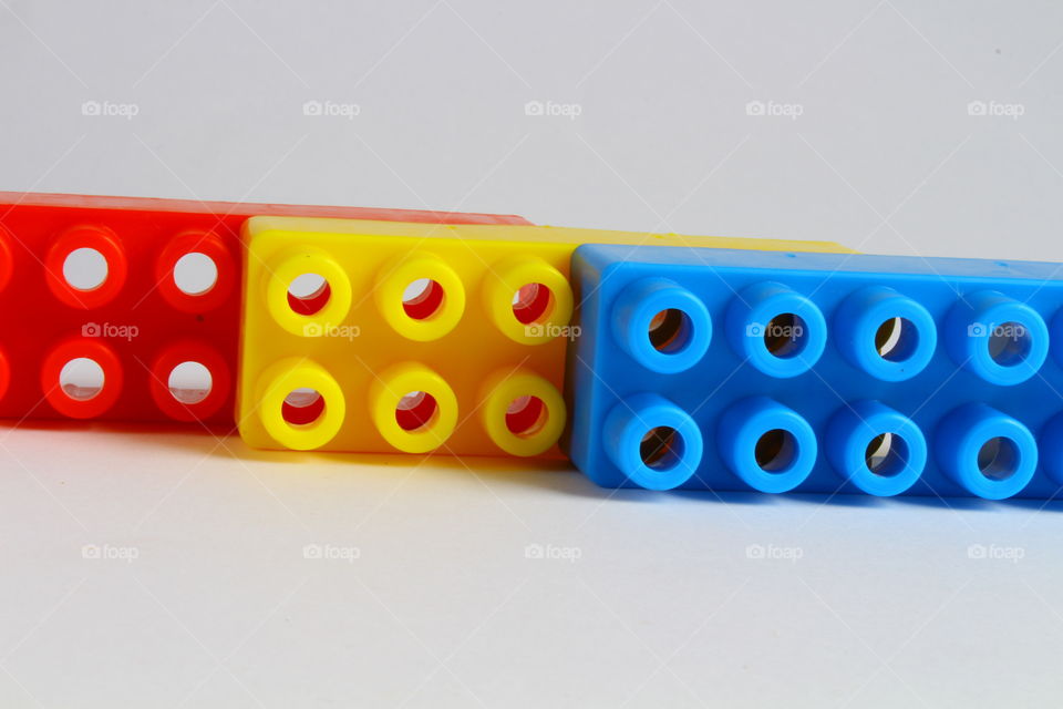 coloured blocks