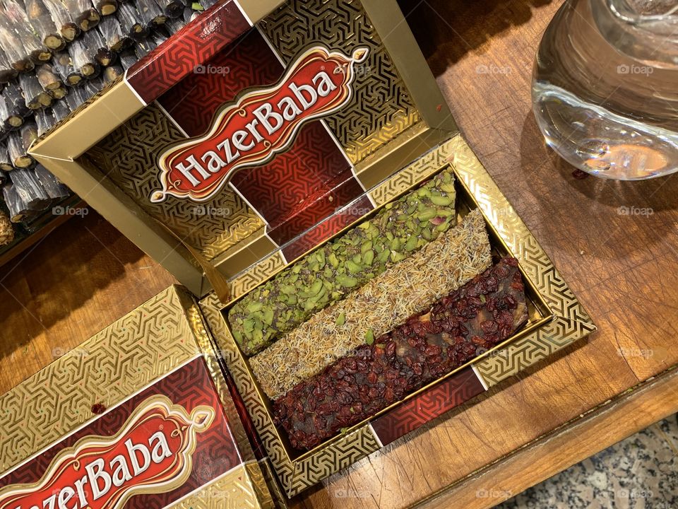 Must try the famous turkish delight!