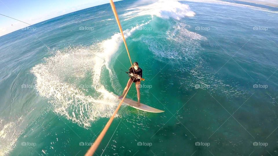 Kitesurfing in Hawaii