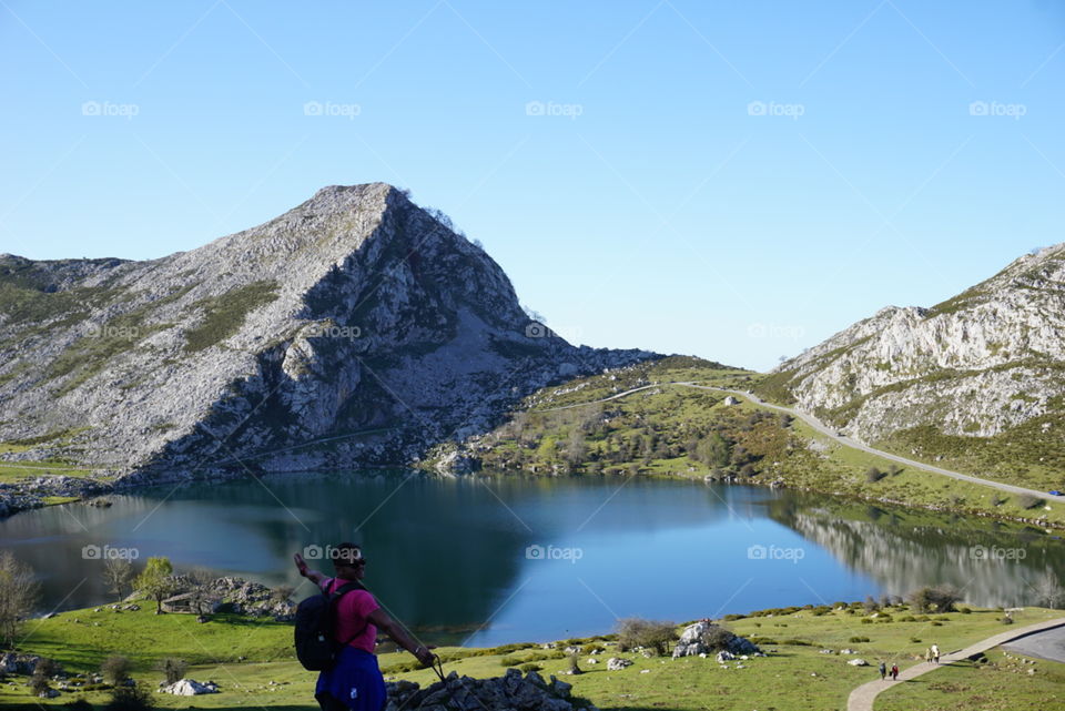 Adventure#nature#lake#rocks#reflect#sky#mountain