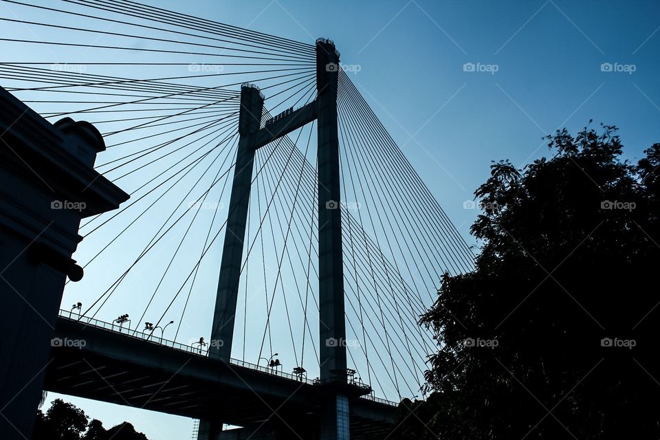 2nd Hooghly Bridge
Also called Vidyasagar Setu
At Princep Ghat
Kolkata
India