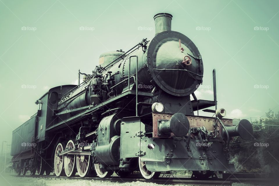 Old locomotive