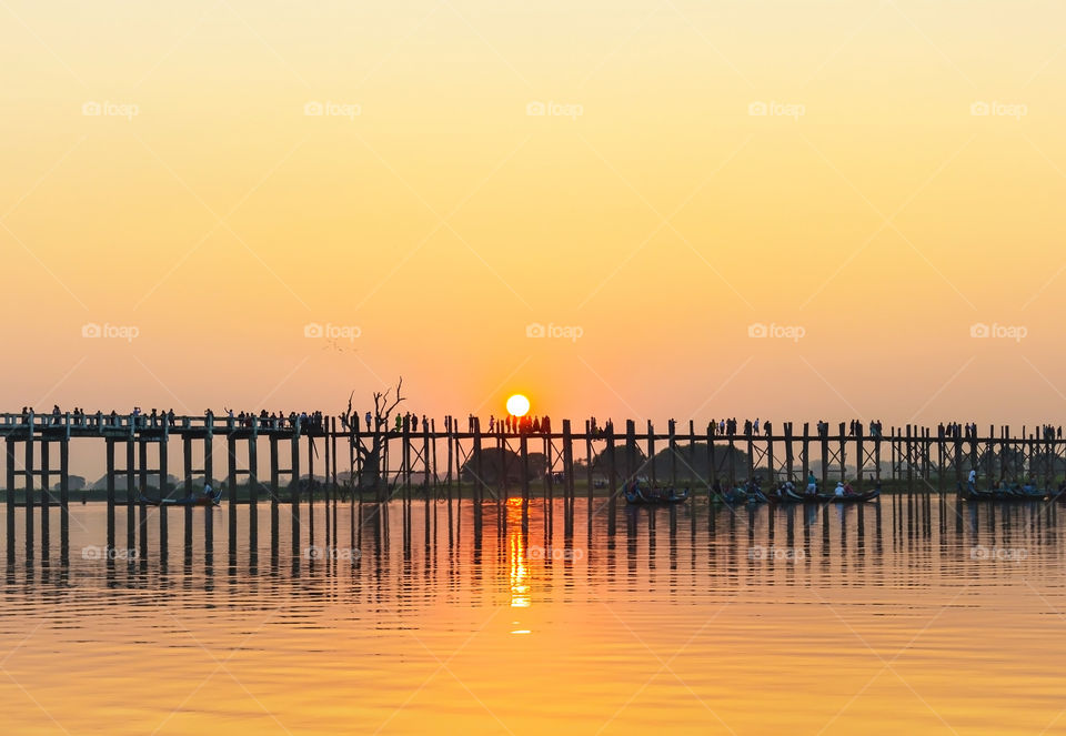 Myanmar sunset