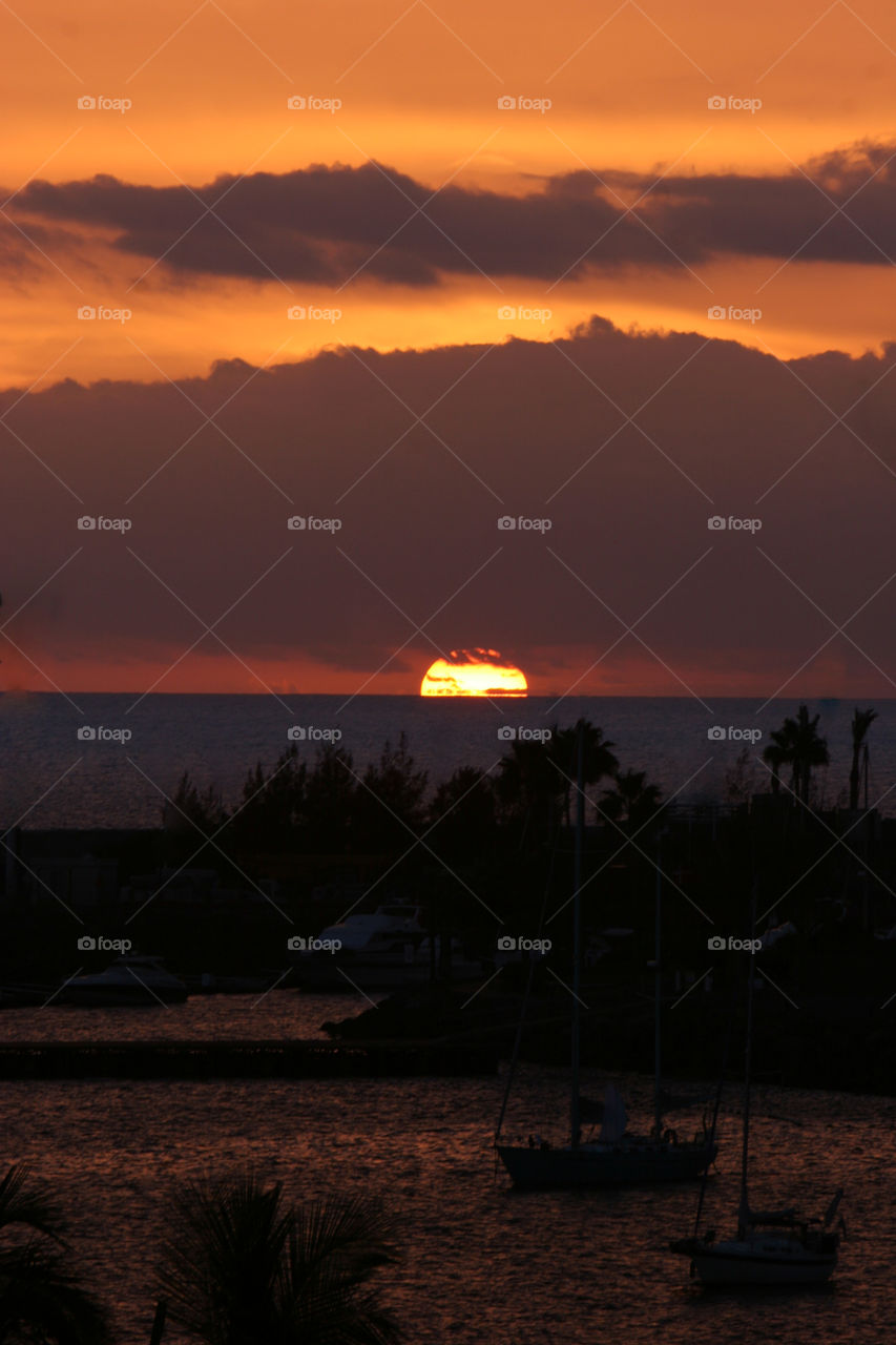 Sunset, Dawn, Evening, Backlit, Silhouette