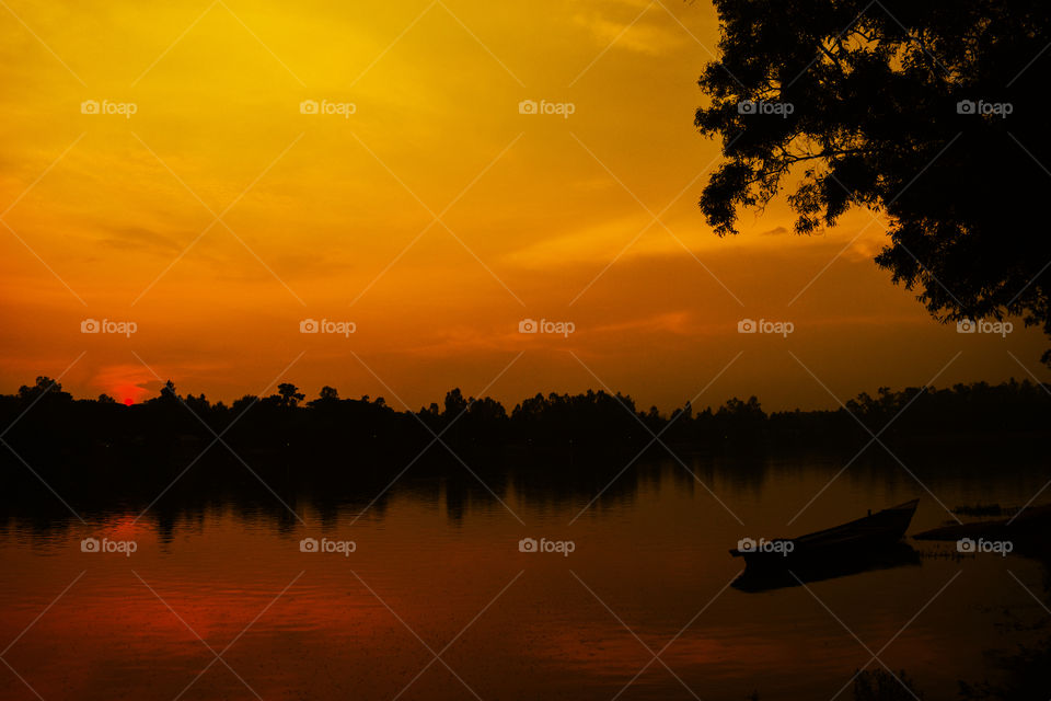 Sunsets in Bangladesh
