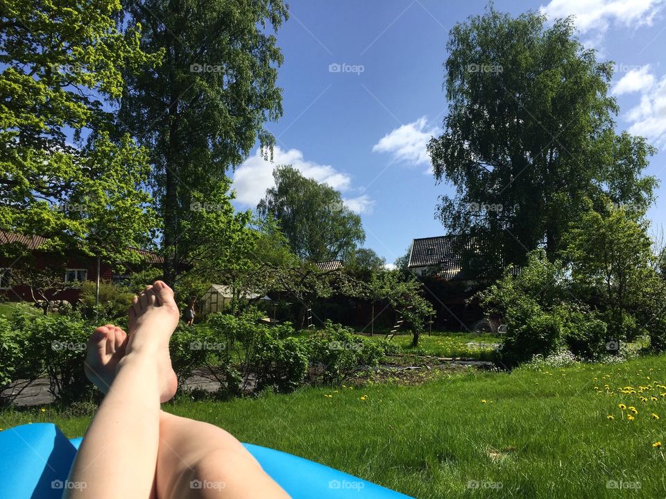 Relaxing in the sun :) (Ås, Norway) 