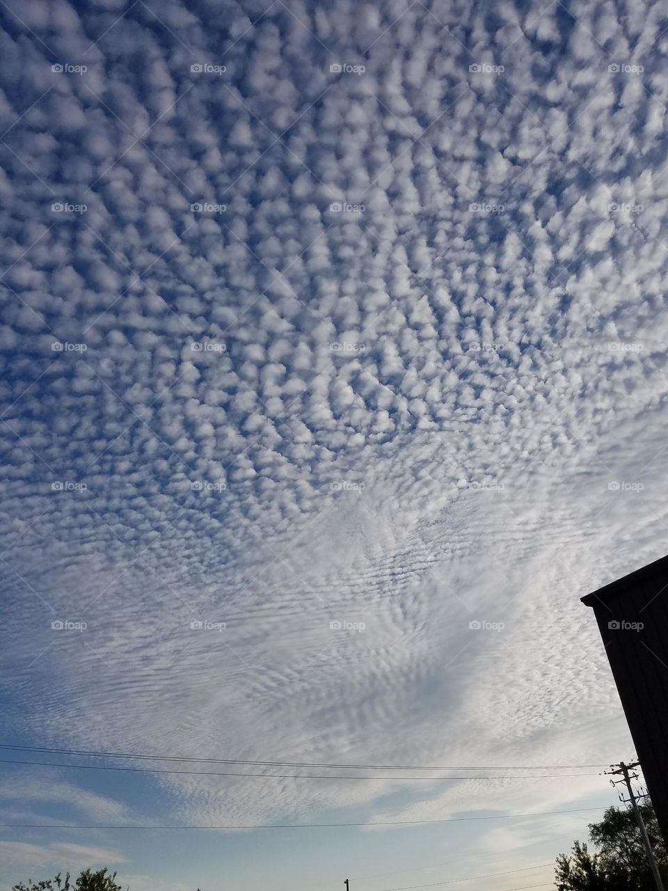 beautiful cloud pattern