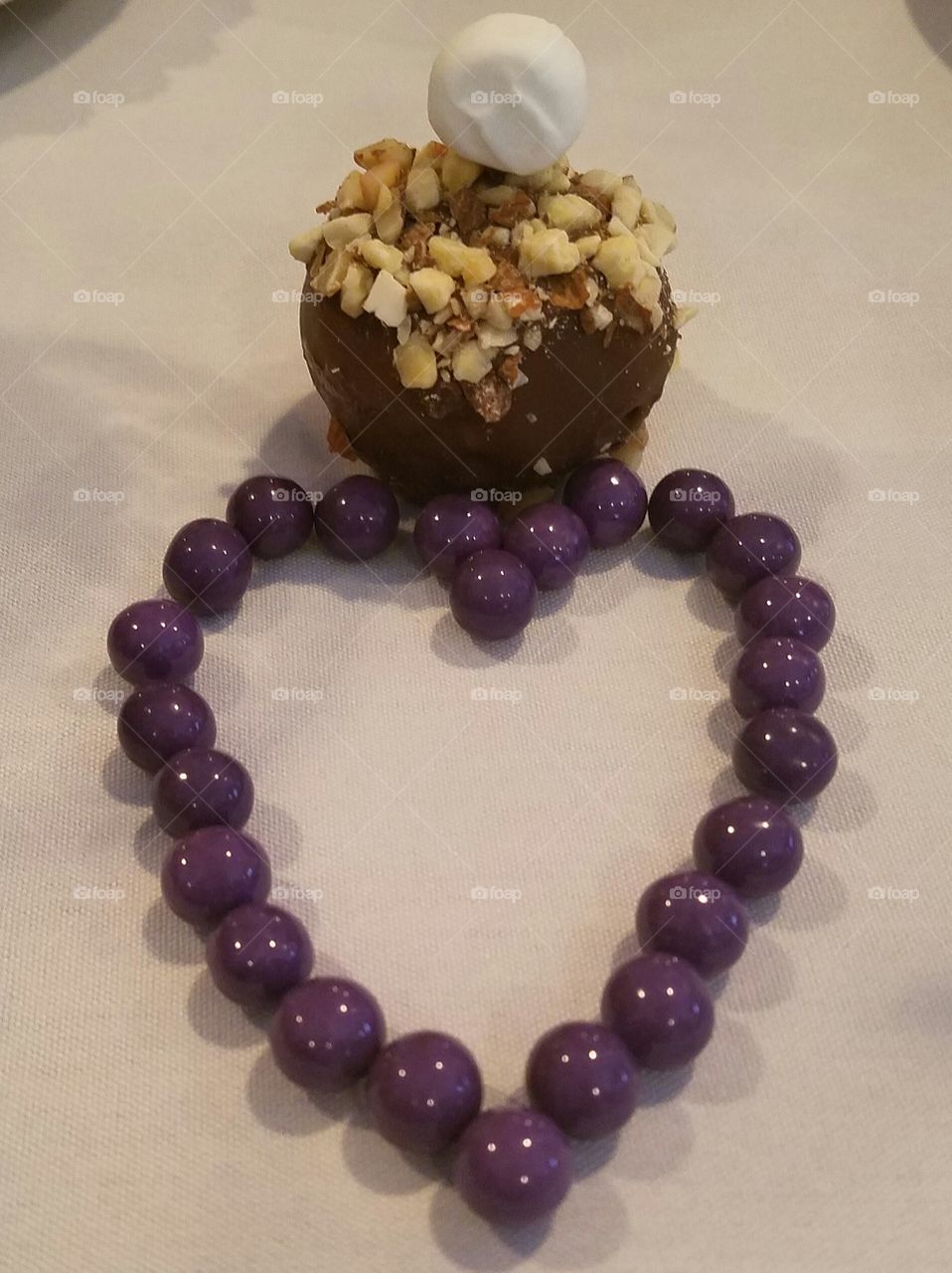 purple heart made outta candy