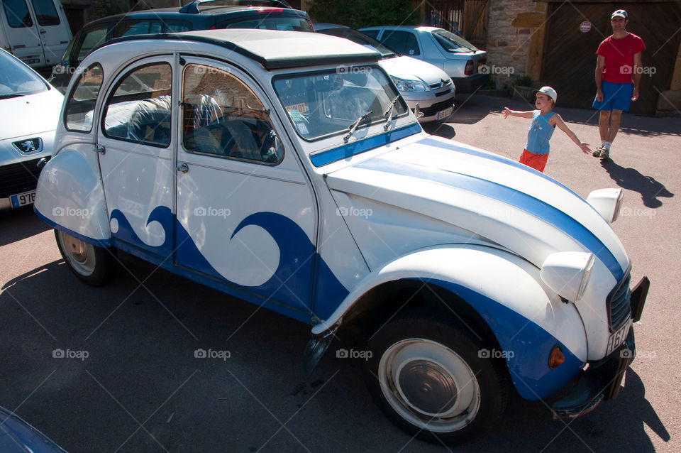 A Citroen In Lyon France