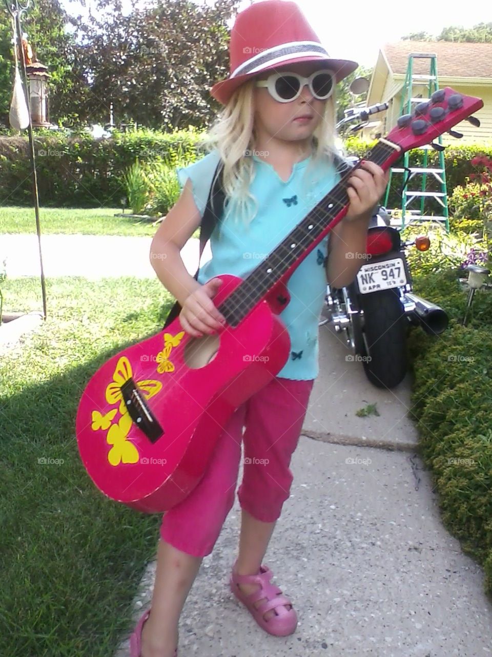 very cool granddaughter