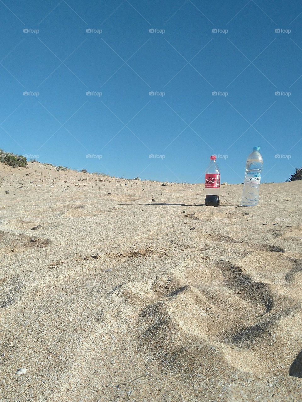 Cocacola and fresh water