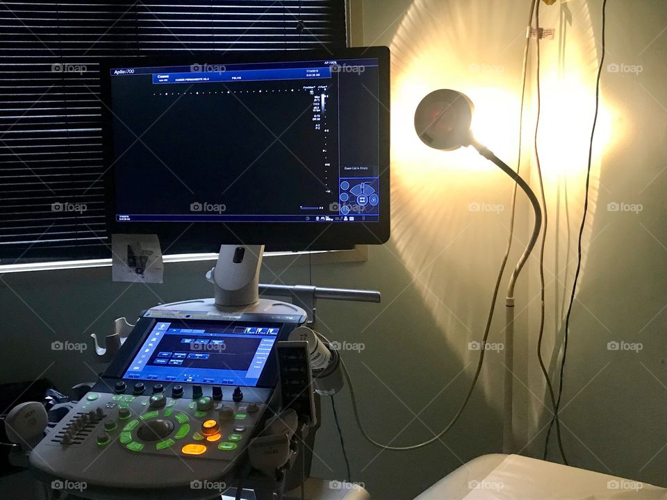 The ultrasound room