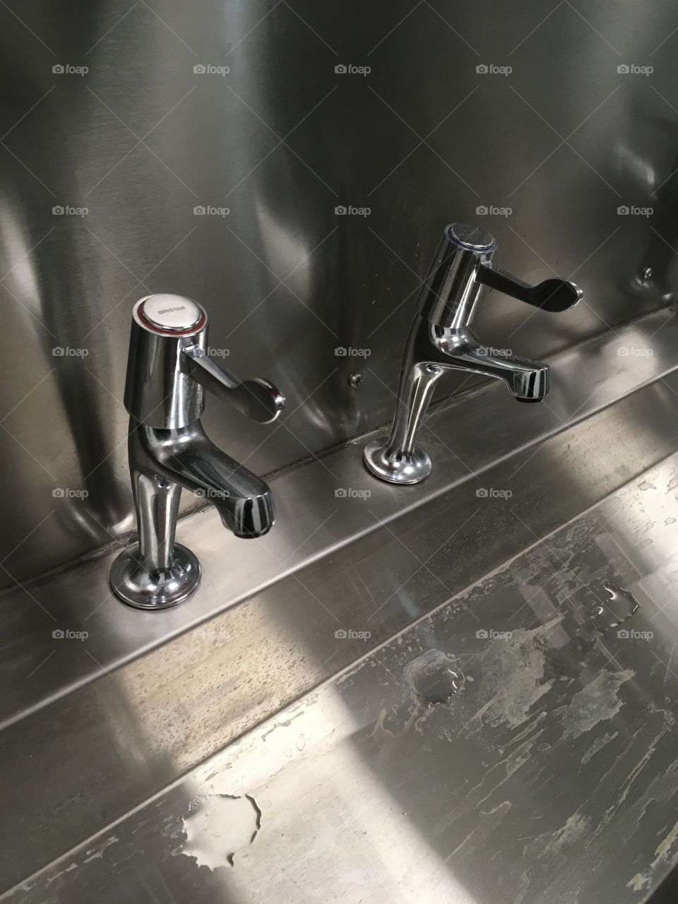 Silver taps