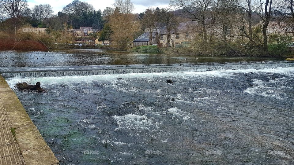 Gorgeous river going through Bakewell