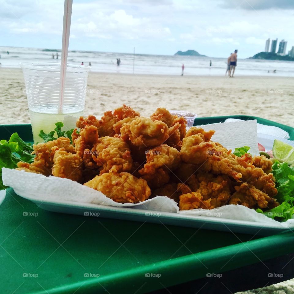 Snacks by the sea.../ Petiscos a beira mar...