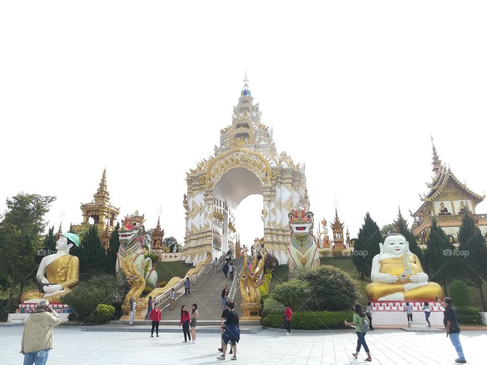 A corner in sangkaew temple