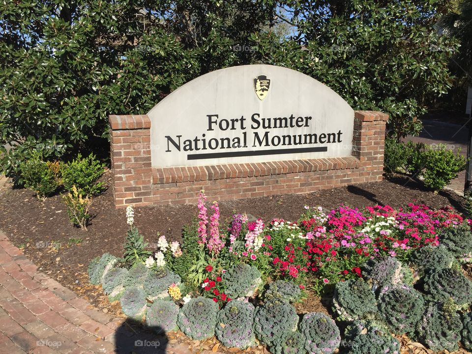 Fort Sumter sign