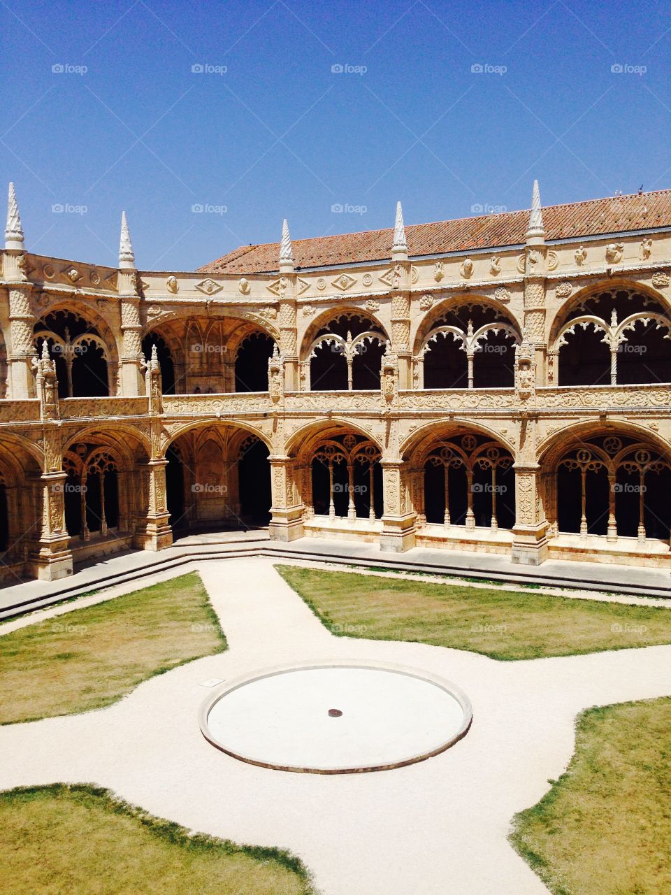 View of jeronimos monastery
