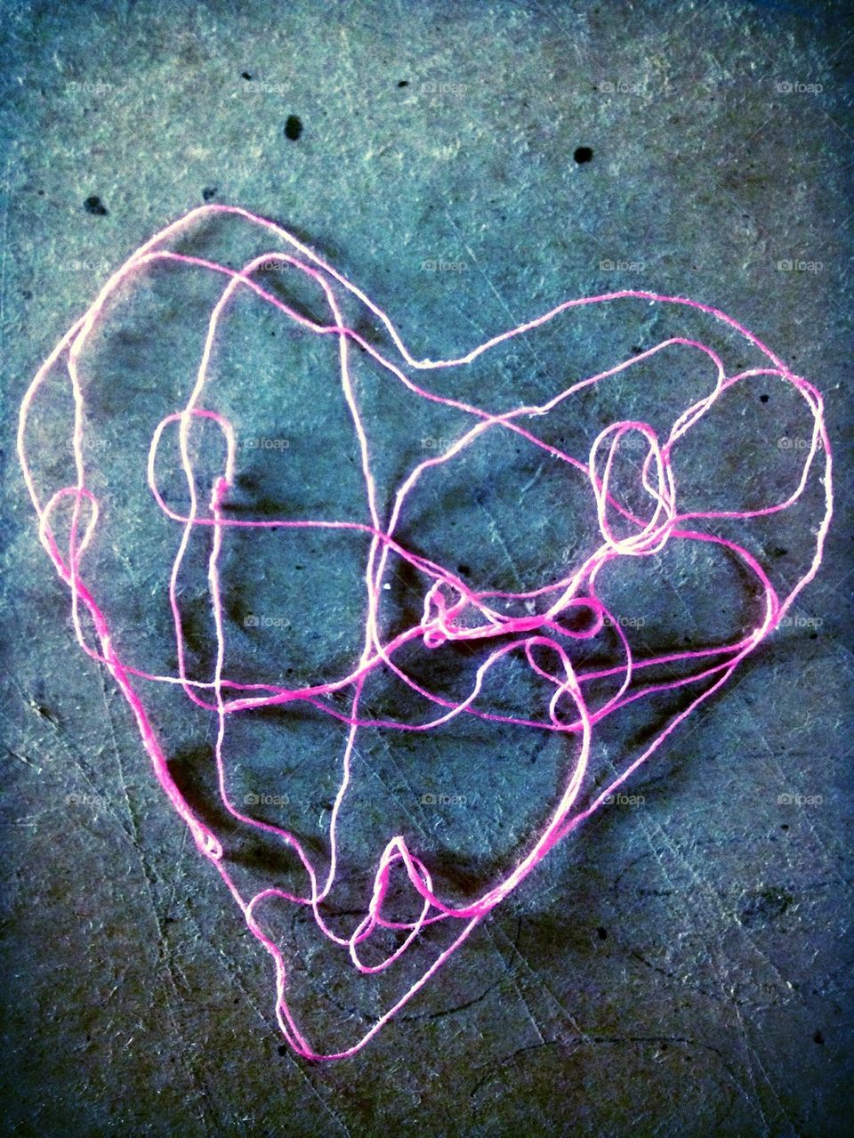 Yarn heart