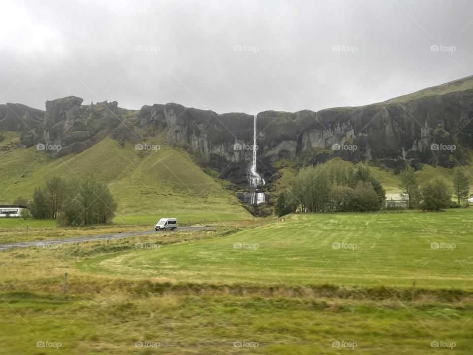 Random waterfall, Iceland