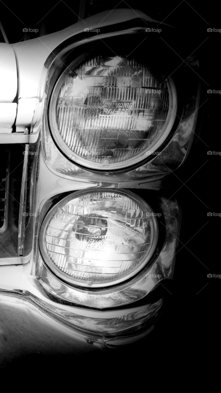 Head lights from long ago