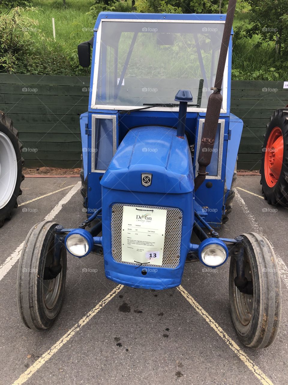 Continuing with my tractor collection, this time it’s a 1973 “Leland” and it looks like it’s owner has kept it in pristine condition.