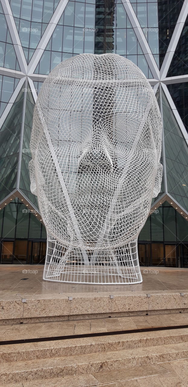 sculpture in Calgary Canada