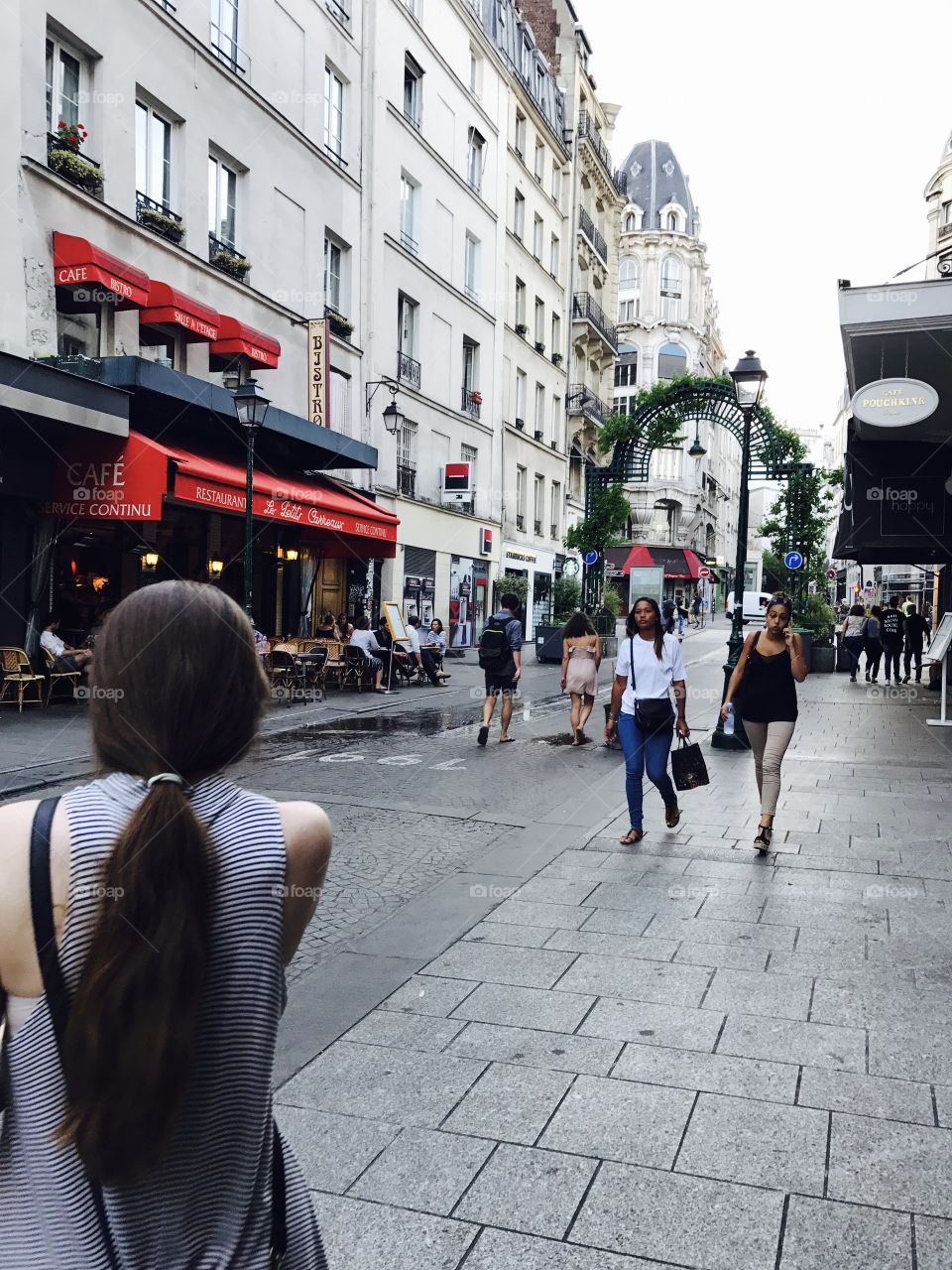 Street in Paris 
