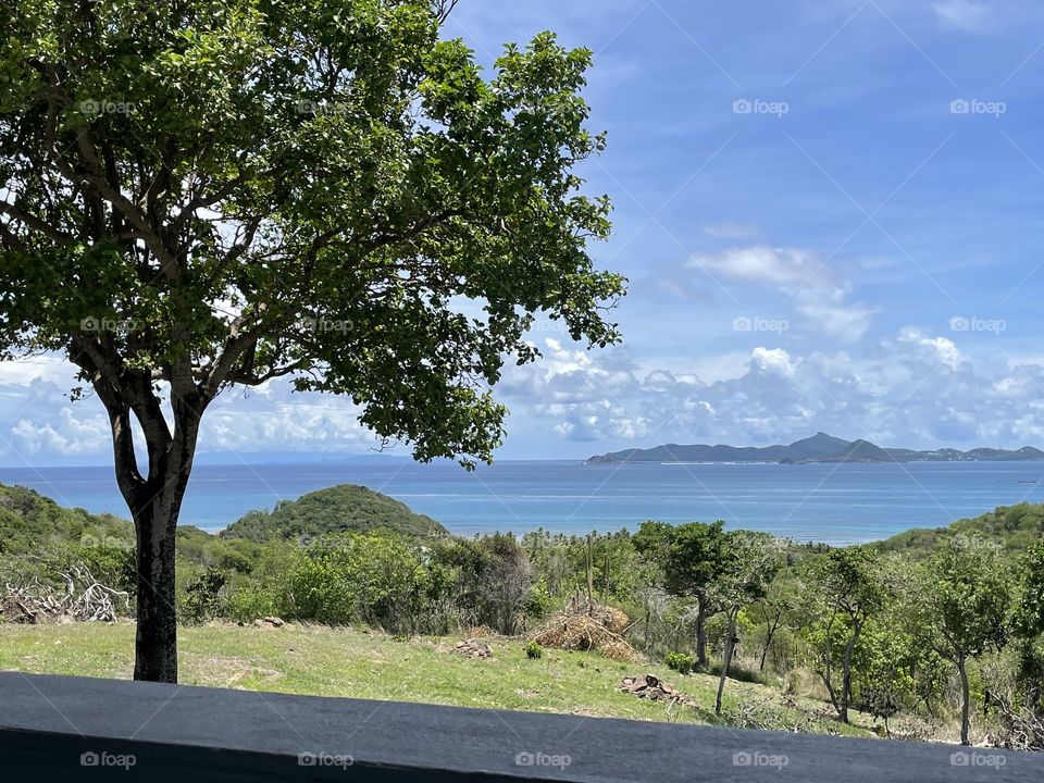 View from home on Mayreau