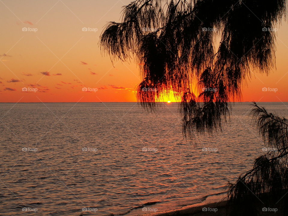 New Caledonia sunset
