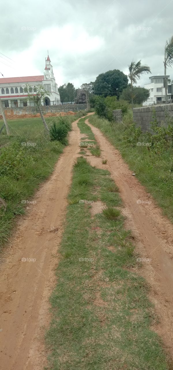 On the way to church 🌍❤️✨