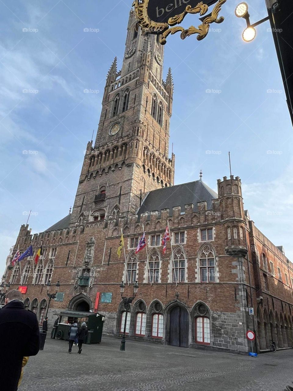 architecture in Bruges