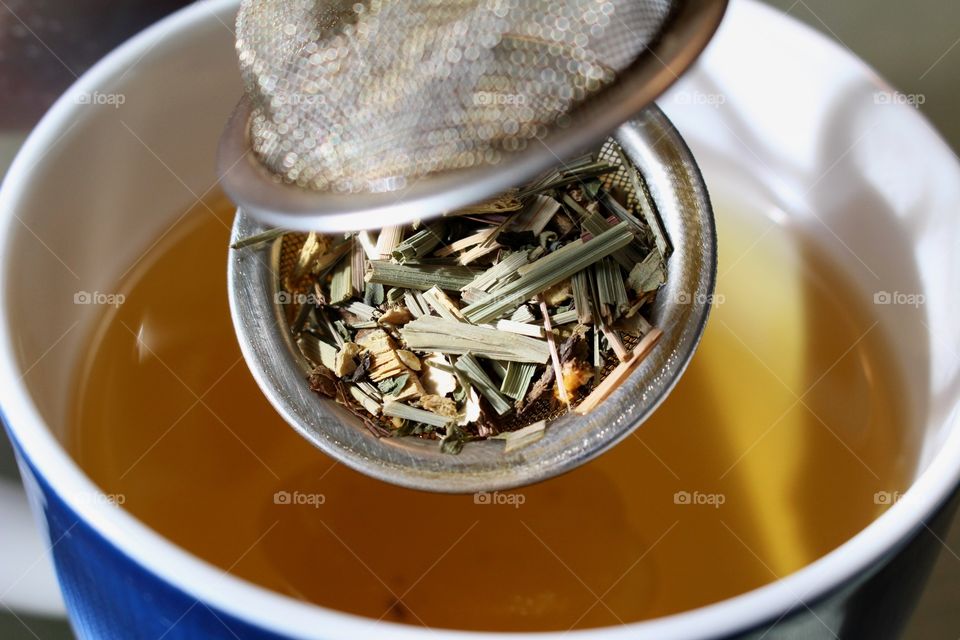 Making of green tea