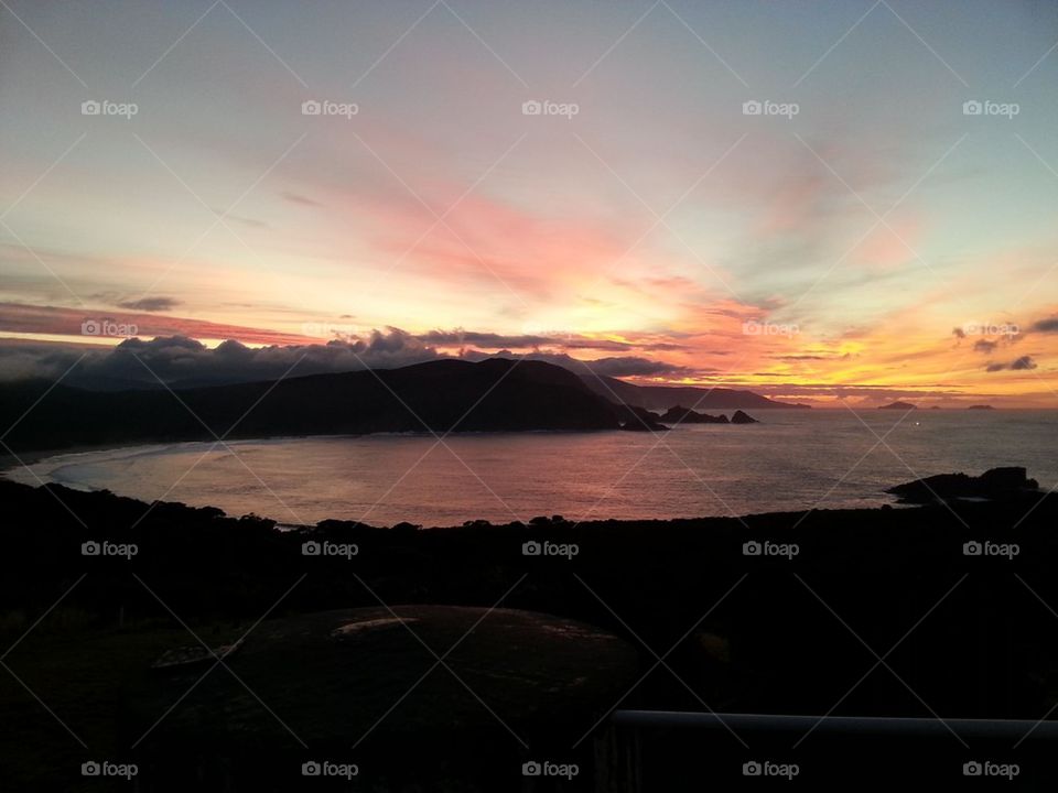 sunrise at cape bruny