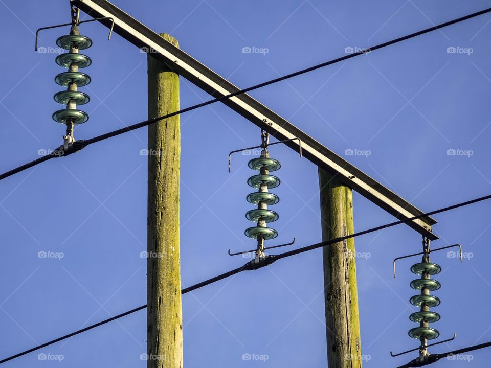 Pylon. Electricity