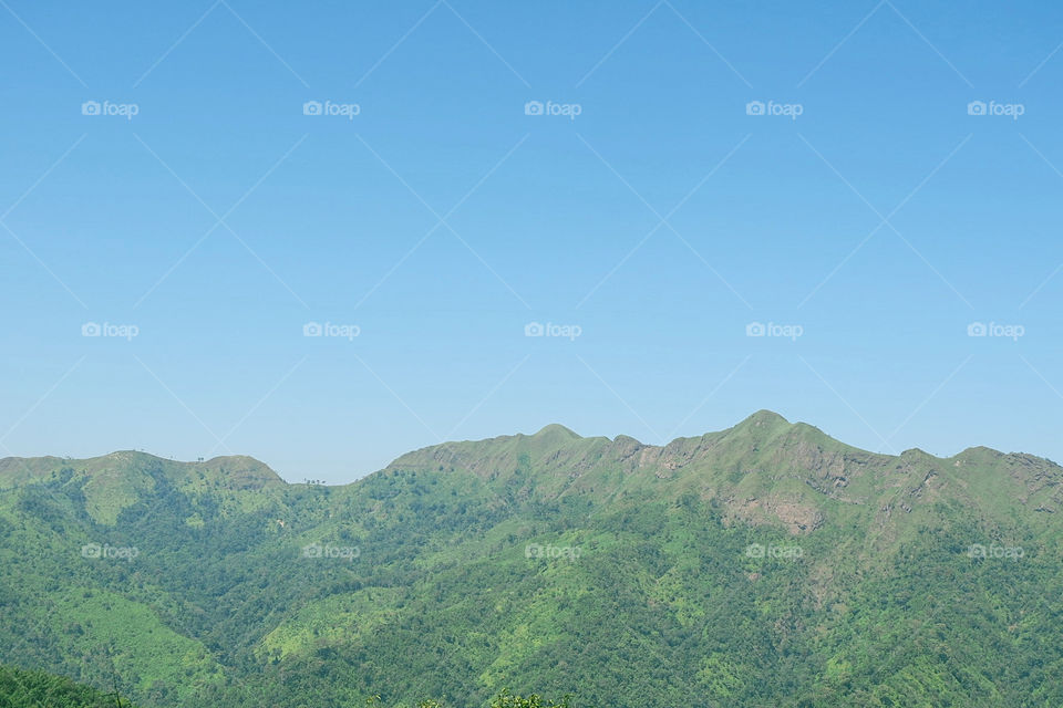 Khachanaburi Thai land mountain.💙💚🏞️