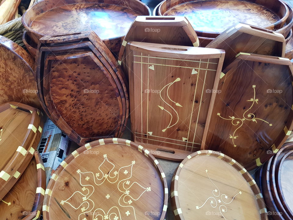 Handmade Thuya Wood items