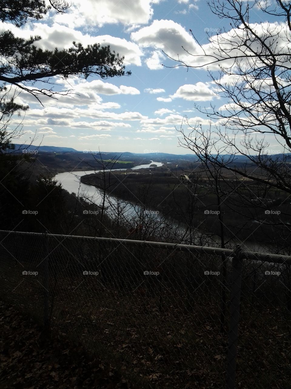 looking south on the Susquehanna from Council Cup