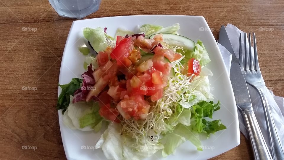Dinner, Food, Lunch, Salad, Lettuce