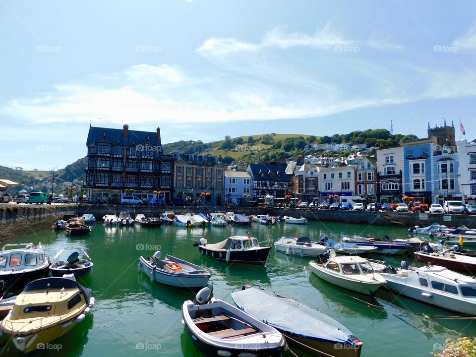 A hot August day at Dartmouth Marina
