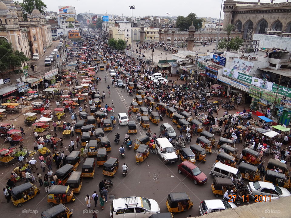 Traffic in india