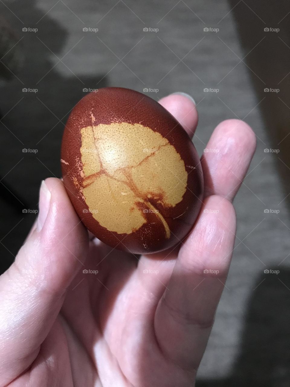 Red Easter egg