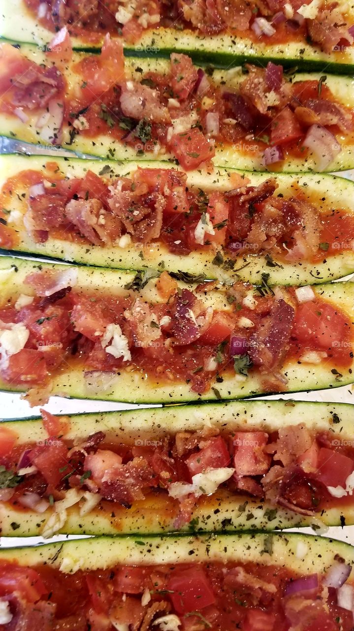 FreshVegetables zucchini boats