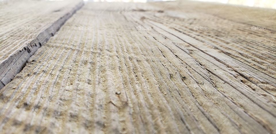 weathered rough cut wood.