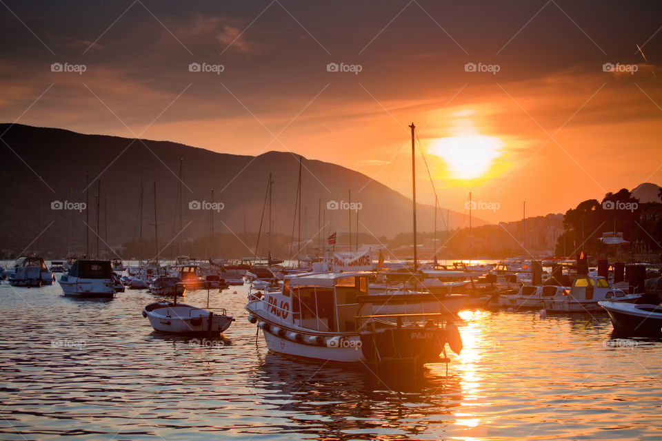 Boko-Kotor bay, Herceg-Novi, Montenegro 