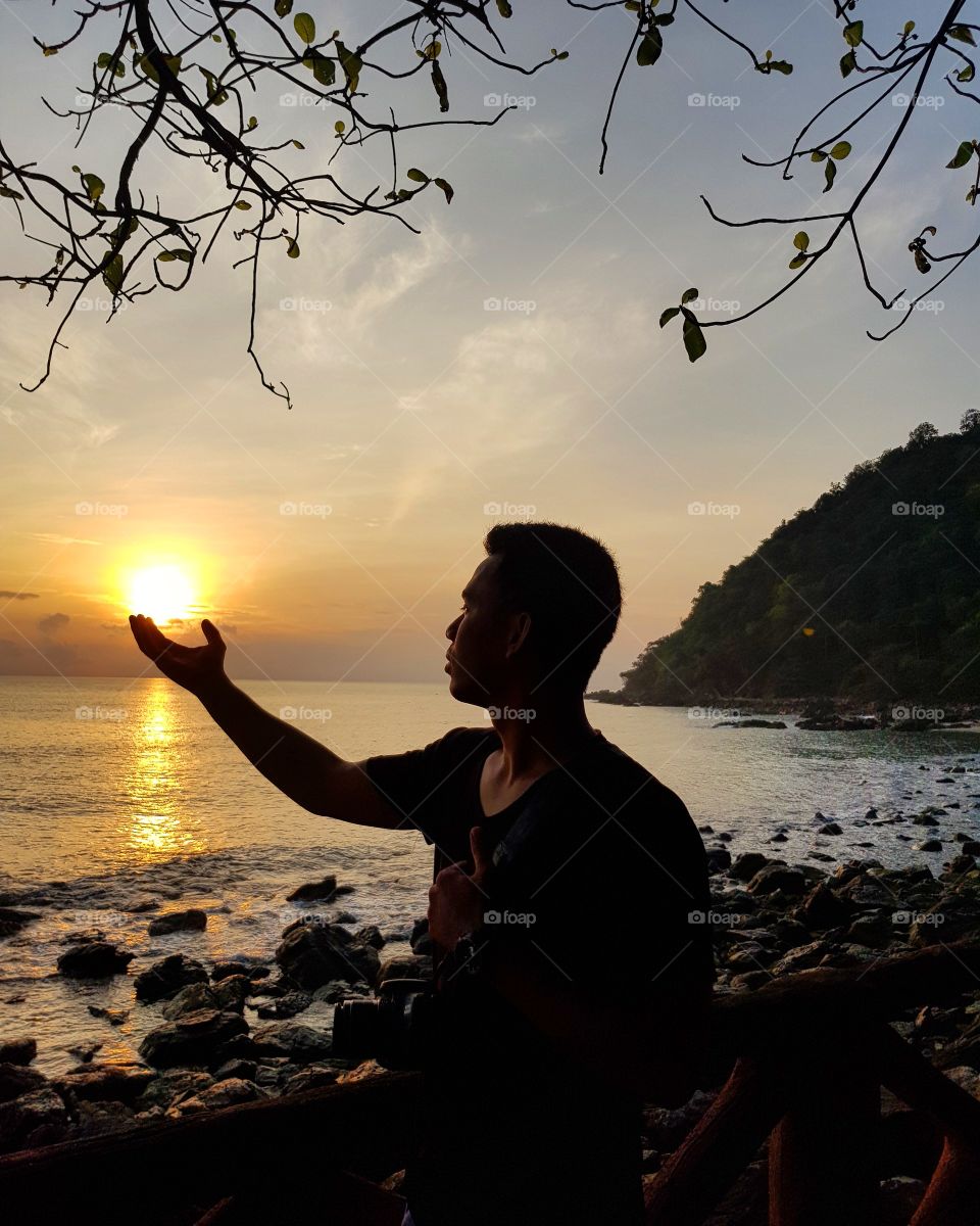 Touch the sky in the morning