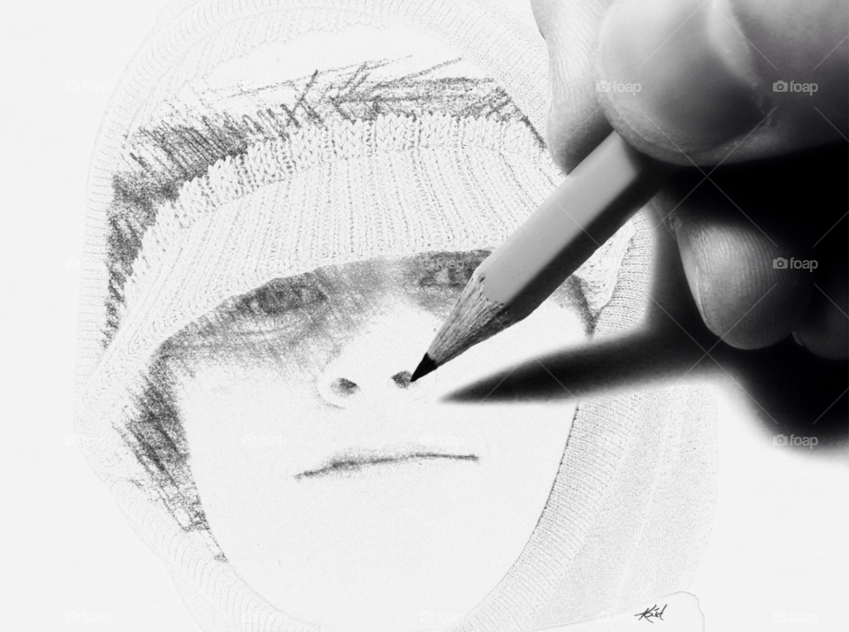 art artist drawing sketch by Raid1968