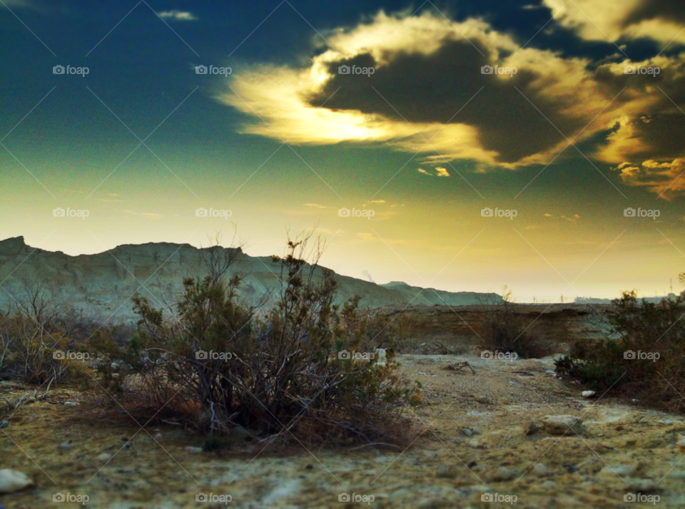 sunset desert the dead sea negev by ktf