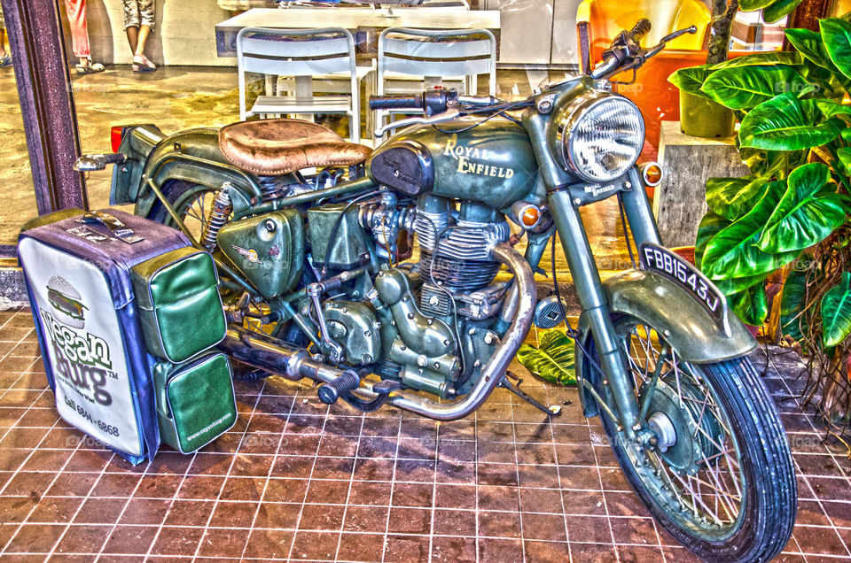 bike hdr motorcycle motorbike by sklarian
