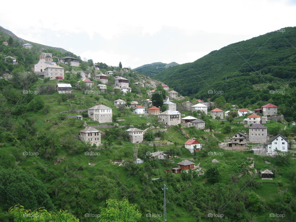 Galicnik village in west Macedonia